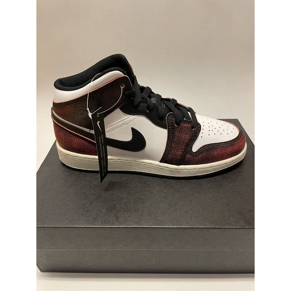 Nike Air Jordan 1 Mid SE Wear-Away Chicago (GS) FB0568-006 Kid’s